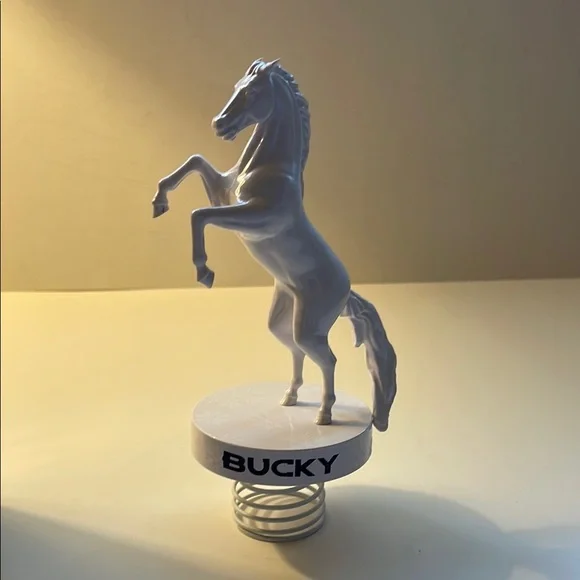 Denver Broncos Bucky Limited Edition Holiday Tree Topper Ornament - Picture 2 of 4